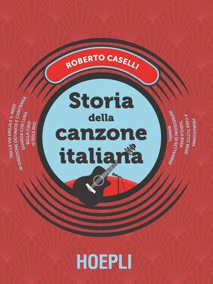 cover image of Storia della canzone italiana